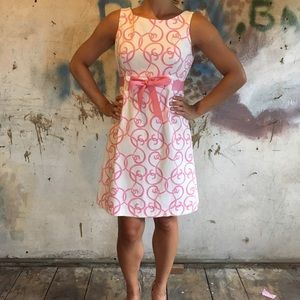 Jessica Howard white and pink dress